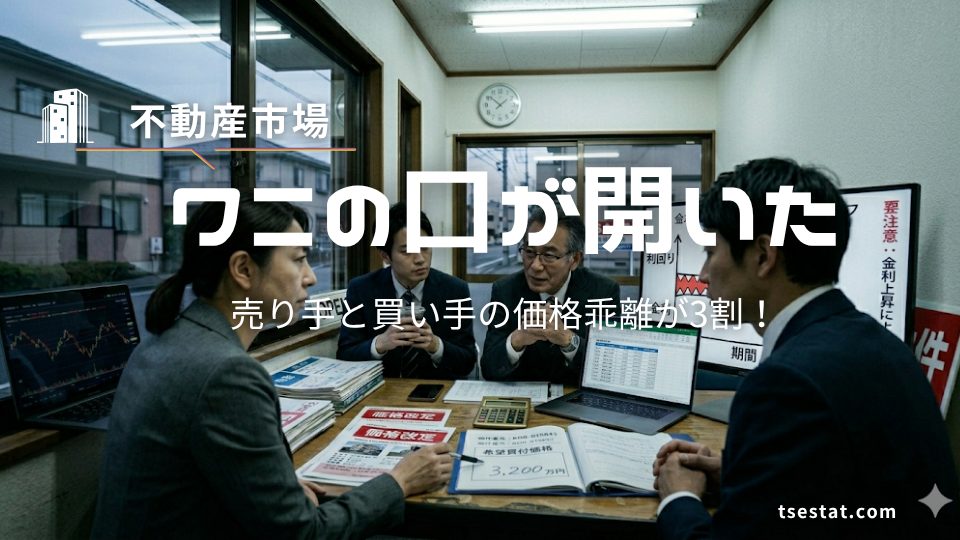 ワニの口価格乖離